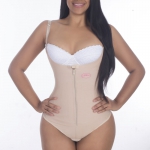 Body panty moldeador de espalda alta en tira brasier
